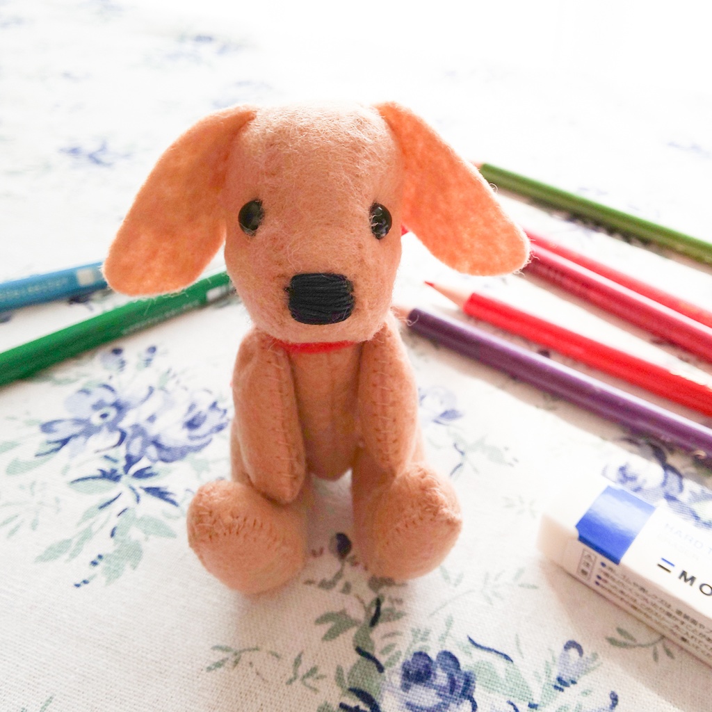 犬の人形 (手作り) - おもちゃ