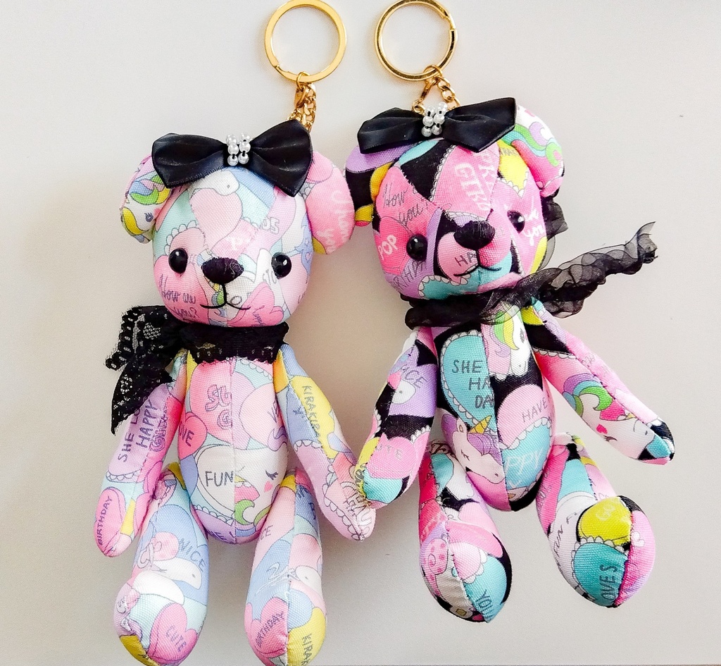 【型紙】コットンテディベアの型紙(作り方動画あり)