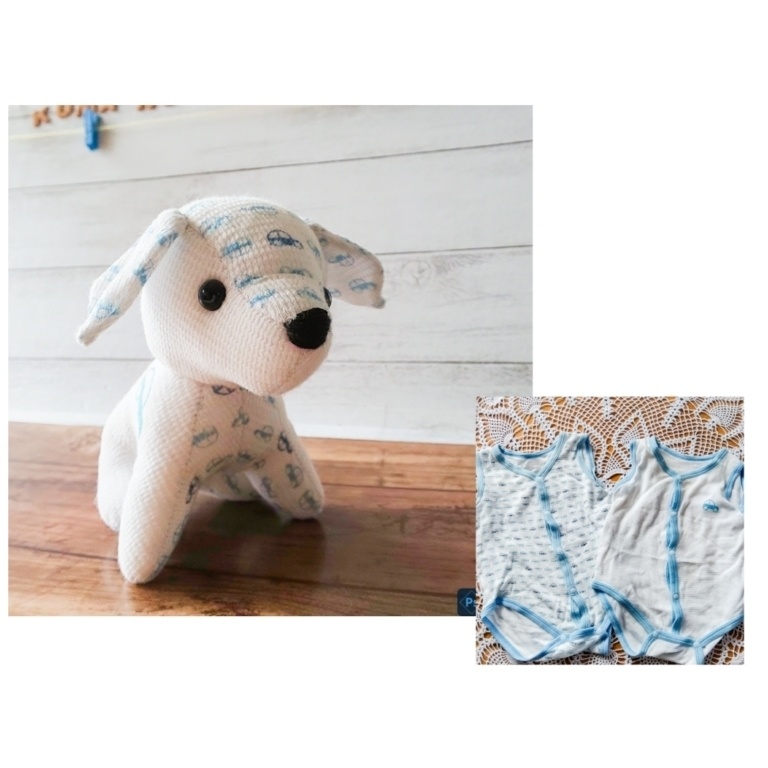 【型紙】犬のぬいぐるみ(作り方動画あり)