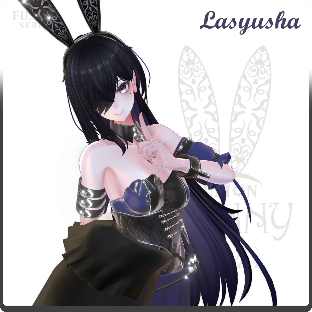 【5アバター対応】FusionBunny / VRChat向け3D衣装モデル