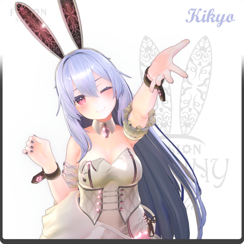 【5アバター対応】FusionBunny / VRChat向け3D衣装モデル