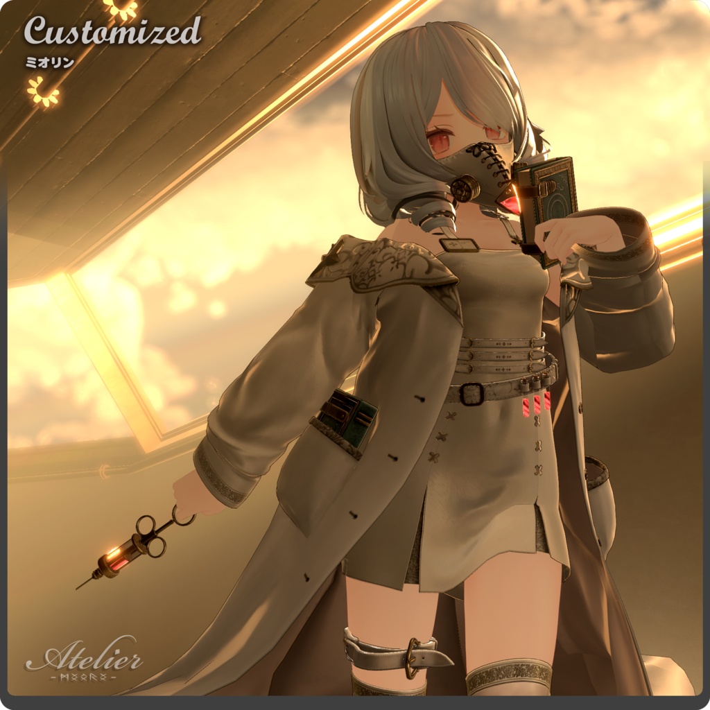 【1月中期間限定セール中!】PlagueDoctor / VRChat向け3D衣装モデル