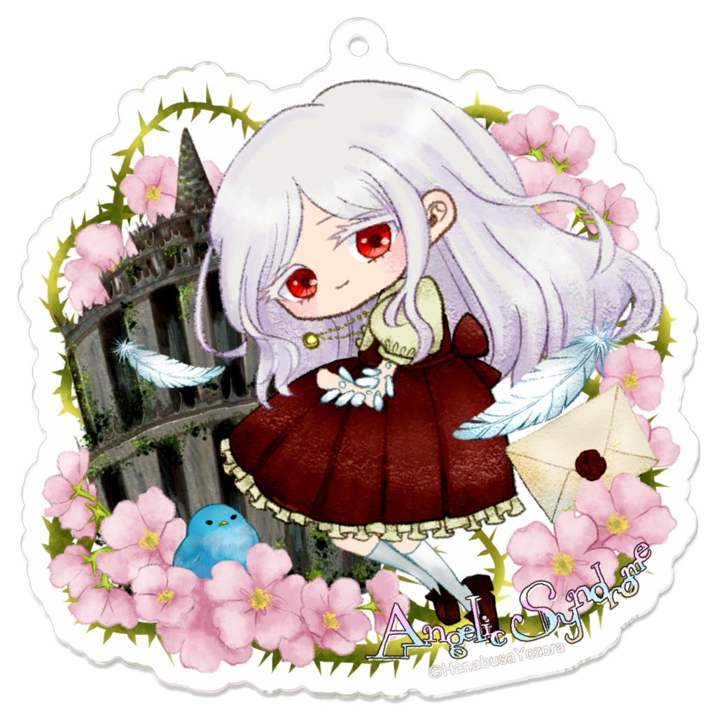 エンジェリックシンドロームアクリルキーホルダー大 アンジェル