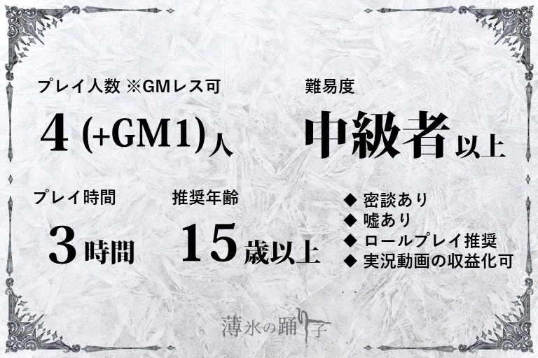 マーダーミステリー「薄氷の踊り子」