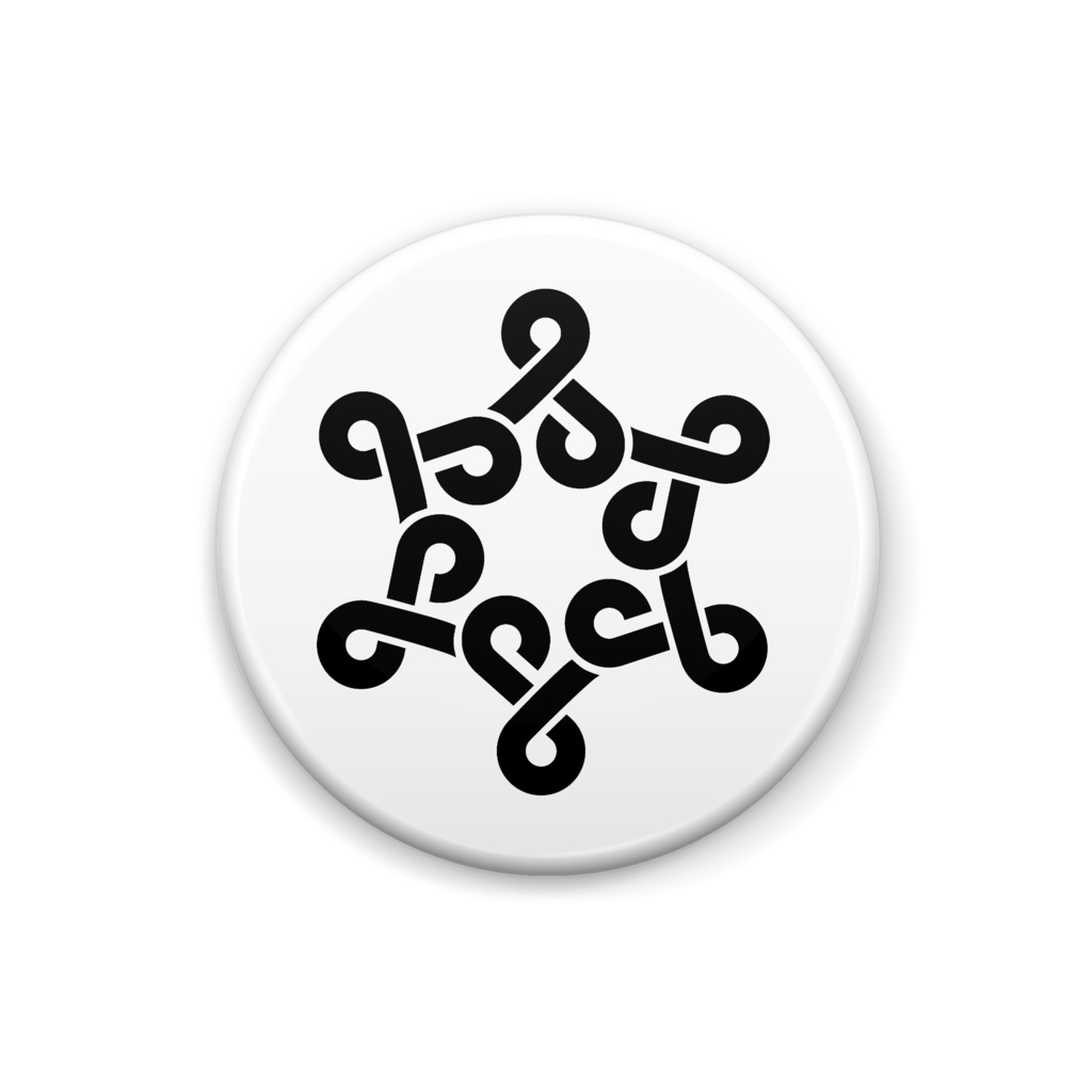 教団缶バッヂ(シンボル)