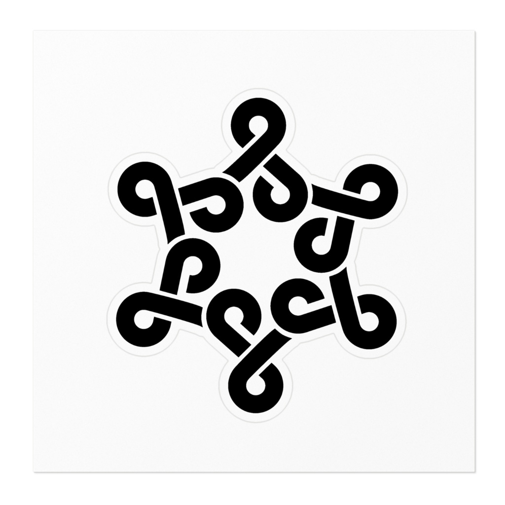 教団ステッカー