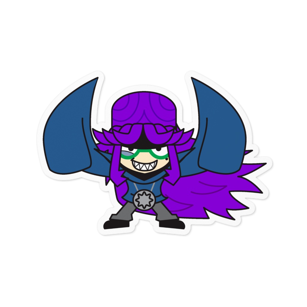 カートゥーン魂川りんりステッカー