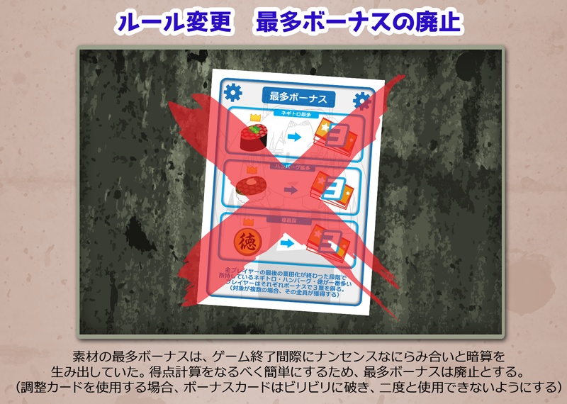 二版の調整カード6枚セット【票田大作戦】
