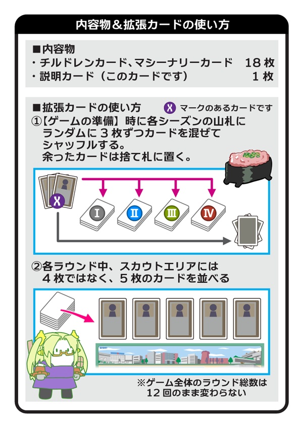 新参マシーナリーチルドレン(票田大作戦拡張セット)