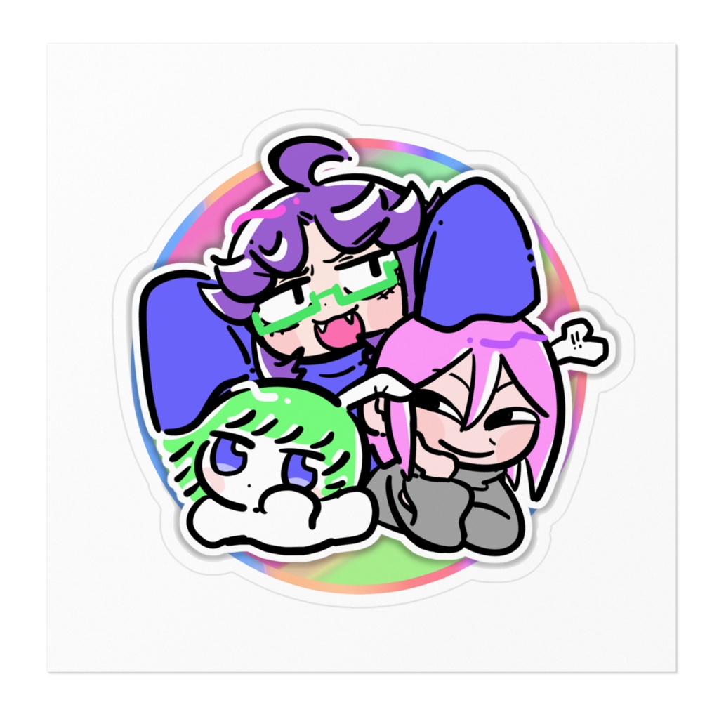 教団メンバーステッカー