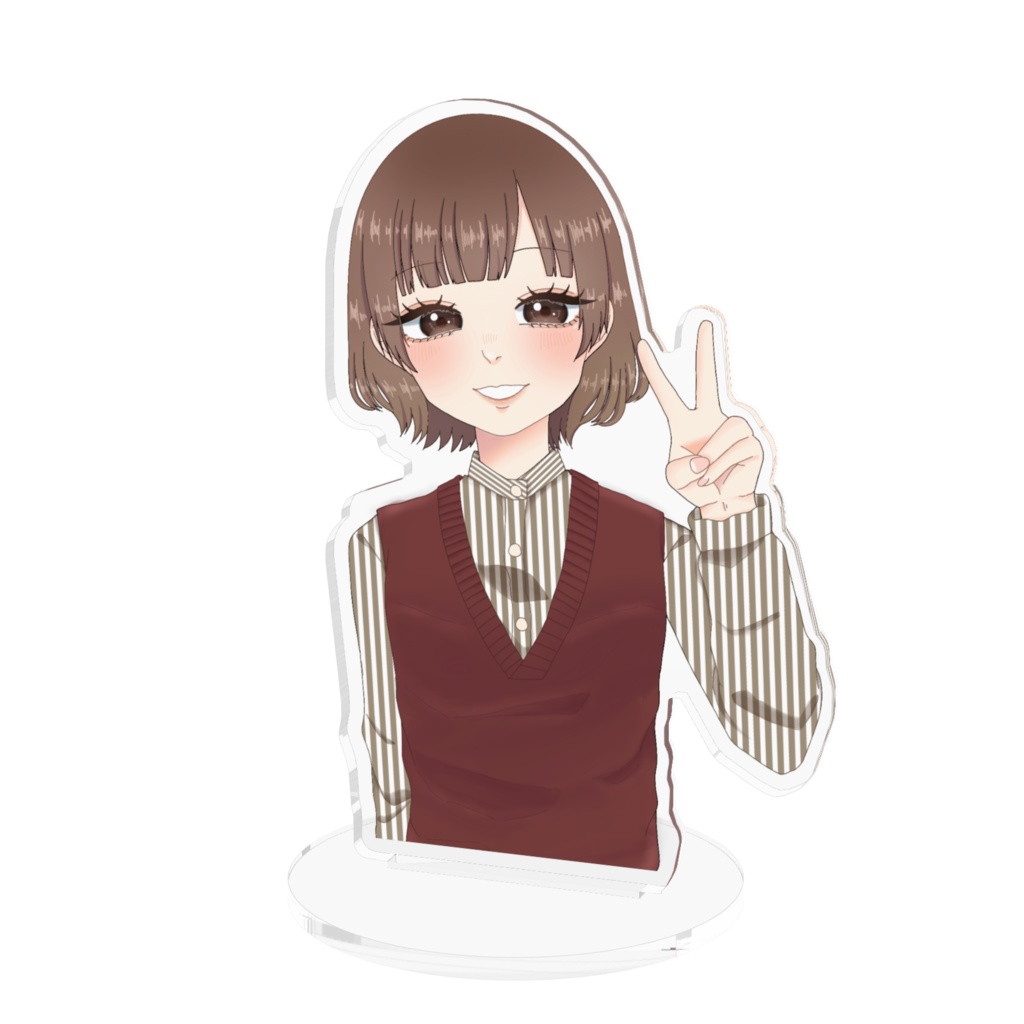 可愛い女の子のアクリルスタンド②