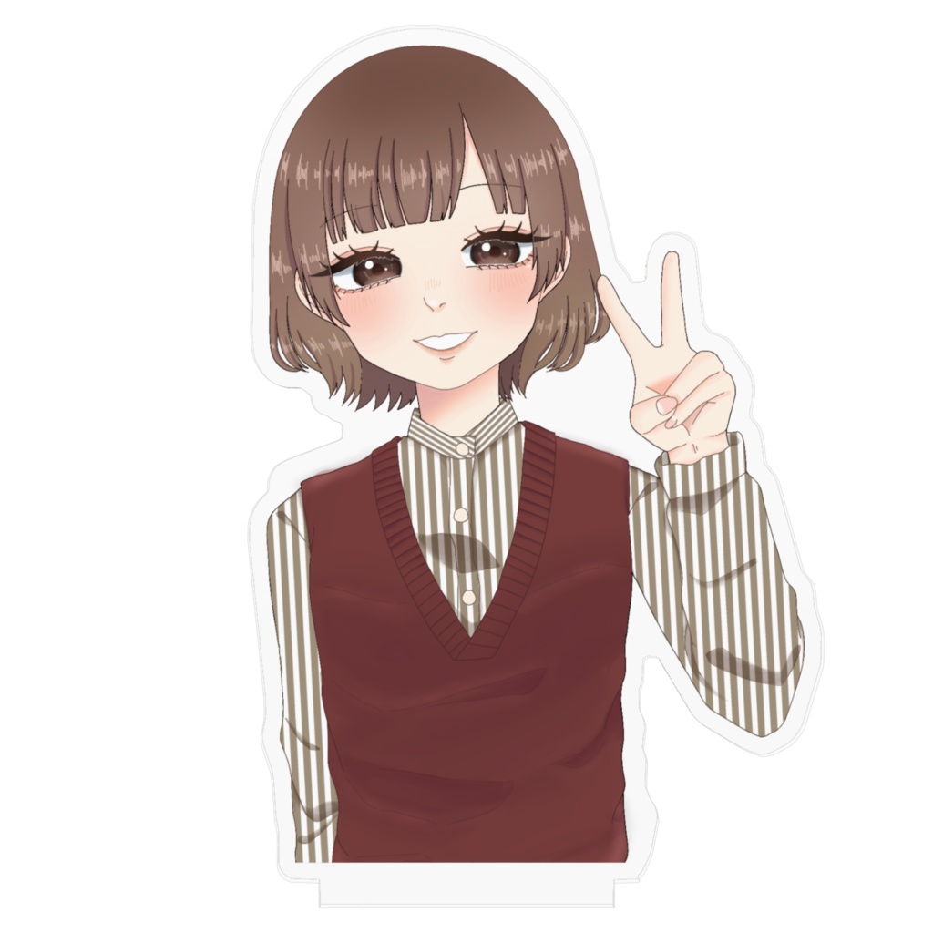 可愛い女の子のアクリルスタンド②