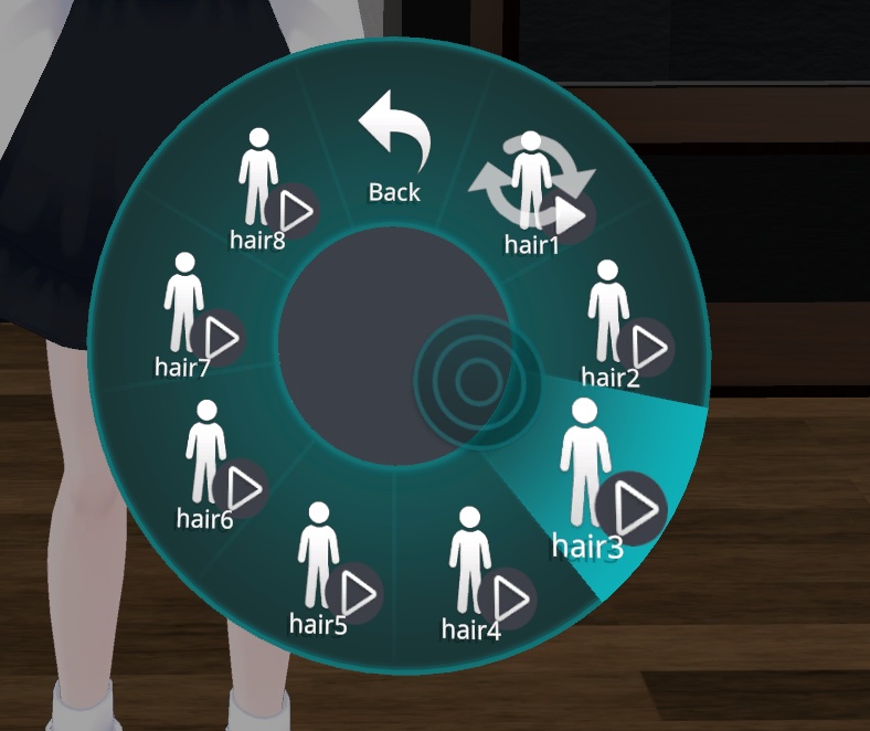 無料 VRChat オブジェクトON-OFFギミック(排他) 