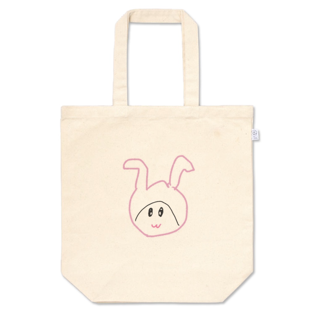 うさっぴっぴのトートバッグ