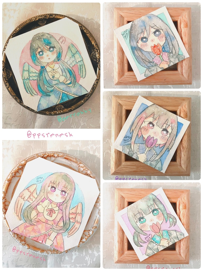 天使と花言葉の少女 ルースの宝石箱 Booth