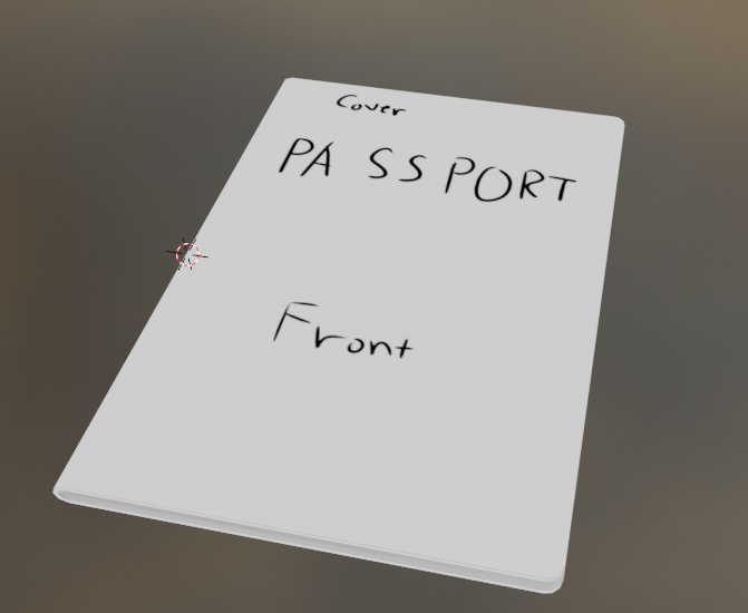 Passport Model (ISO7810 ID-3)