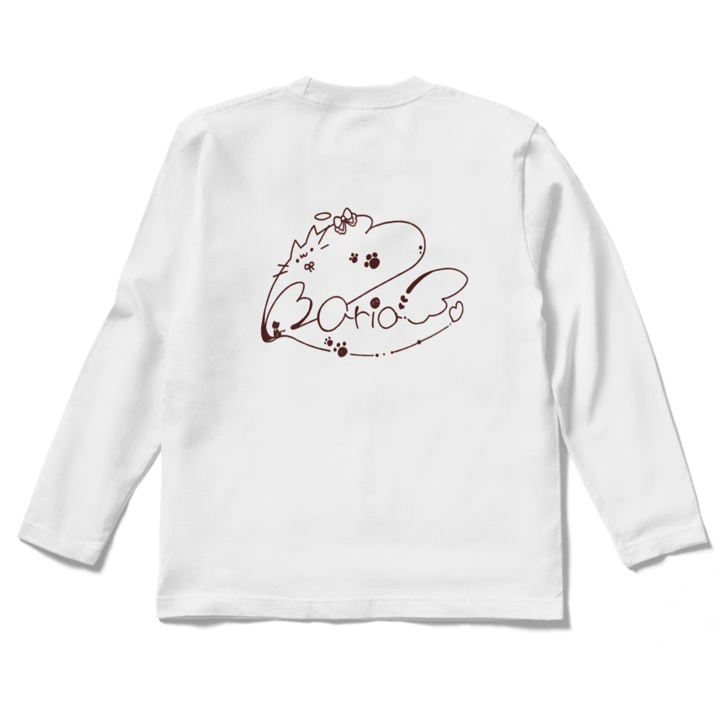 背面ロゴデザインあり ロンT