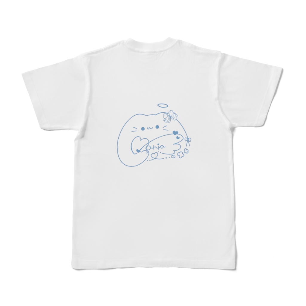 両面ロゴデザインあり Tシャツ