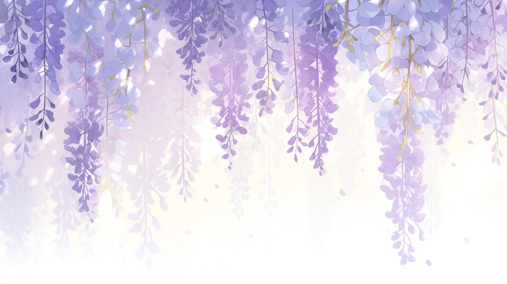 藤の花素材画像