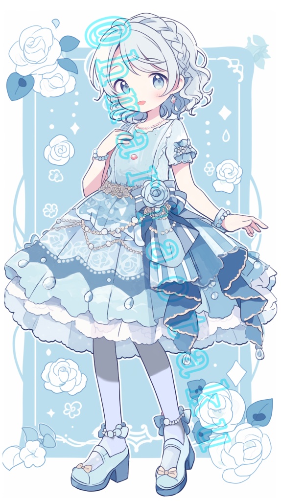 女の子立ち絵●IRIAM用