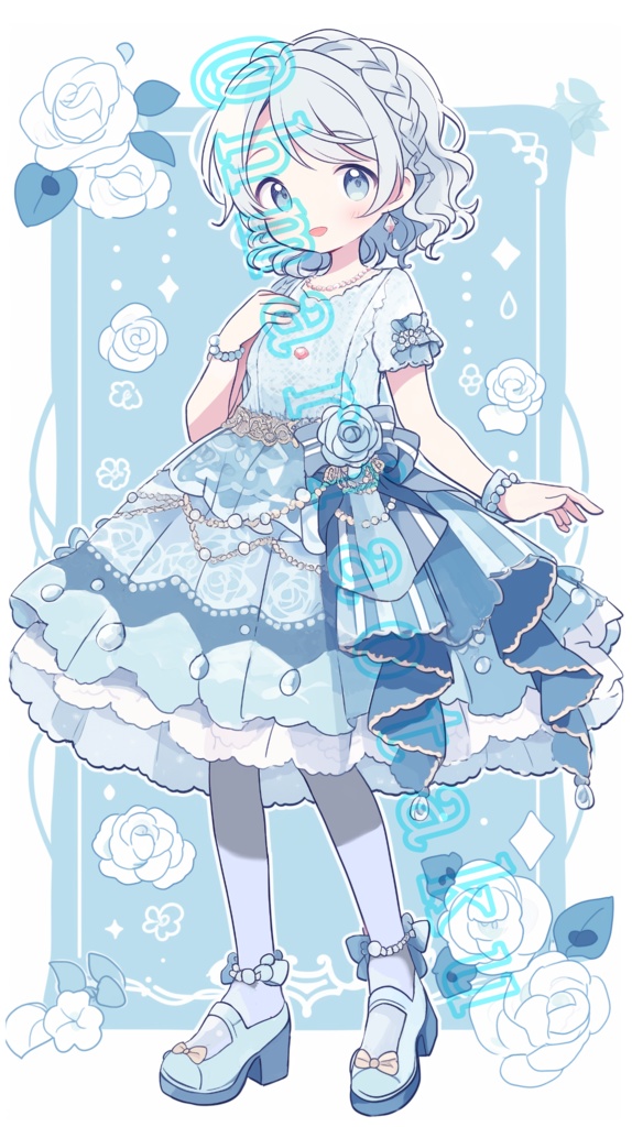 女の子立ち絵●IRIAM用
