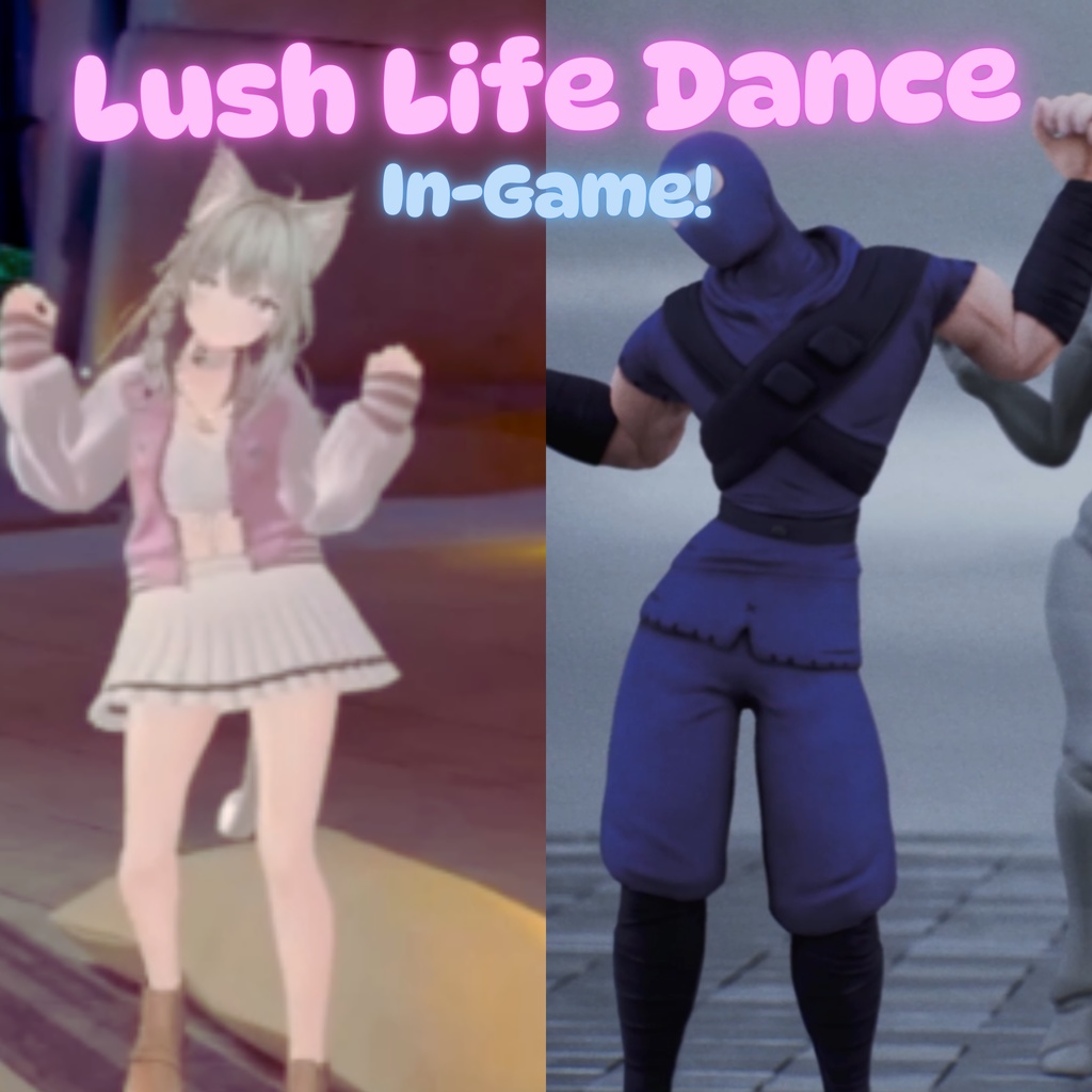 Lush Life Challenge Dance Animation [Looped] ダンスアニメーション