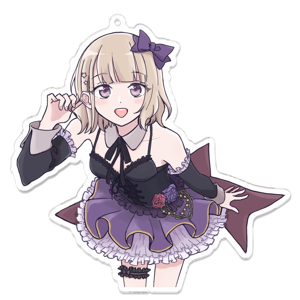佐倉ゆかり(アイドル立ち絵)アクリルキーホルダー