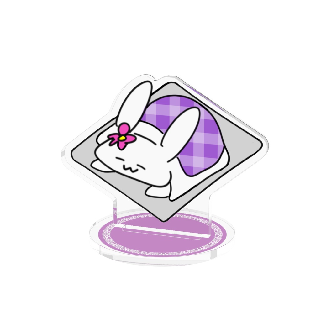 みみのはなれたうさぎ(オフトゥン)アクリルスタンド
