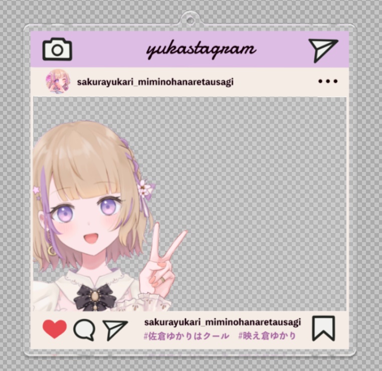 どこでもYukastagramアクキー