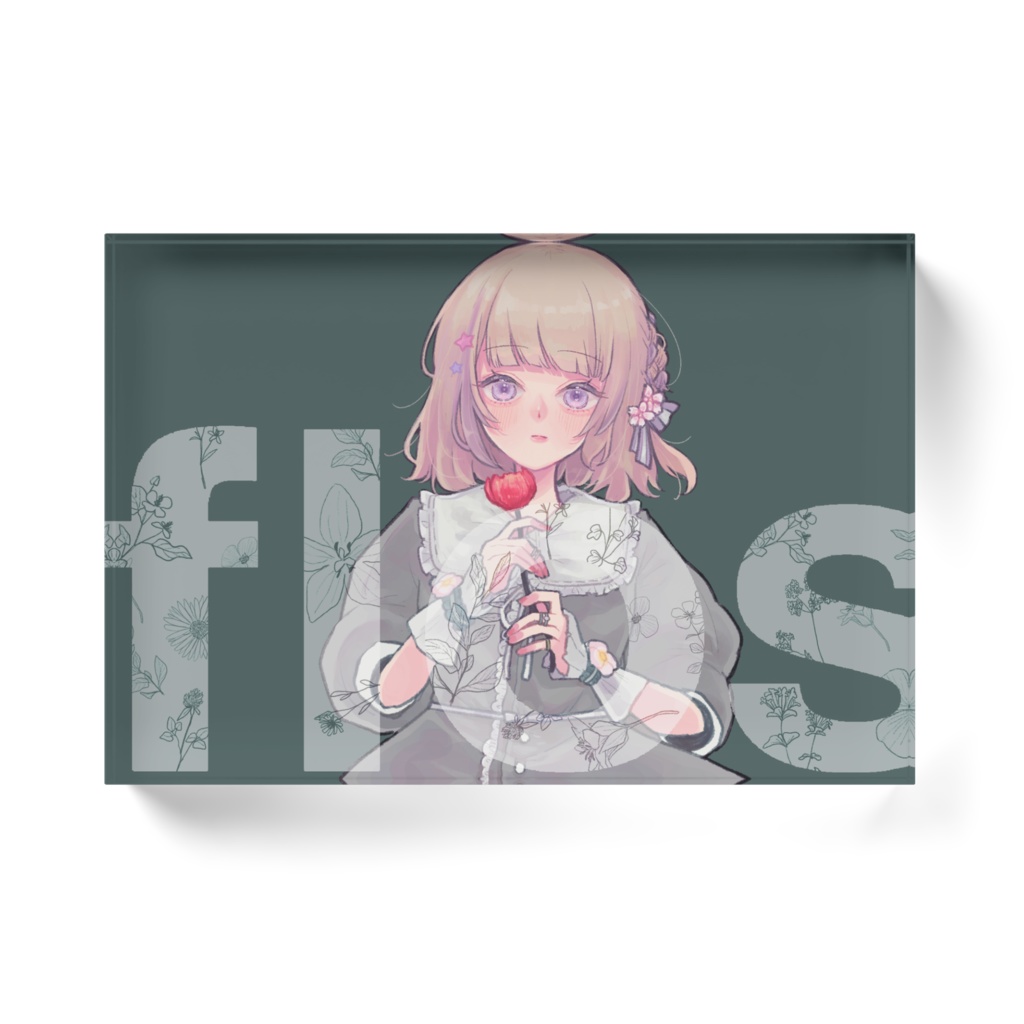 flos アクリルブロック(白)