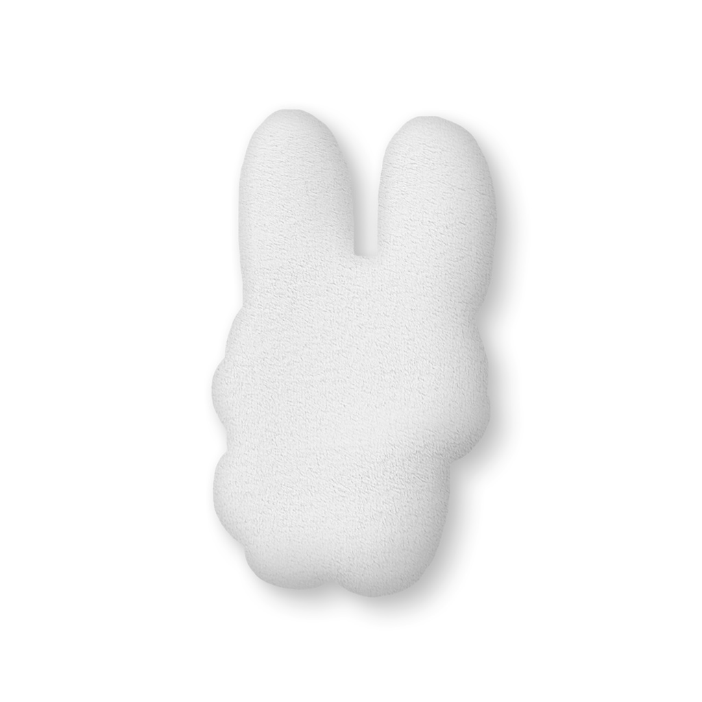 みみのはなれたうさぎ クッション