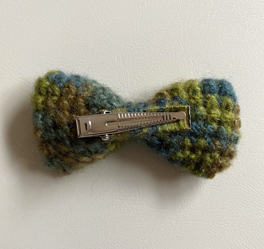 ぽんぽんニット帽+ミニマフラー+リボンブローチ(16㎝ぬい用)