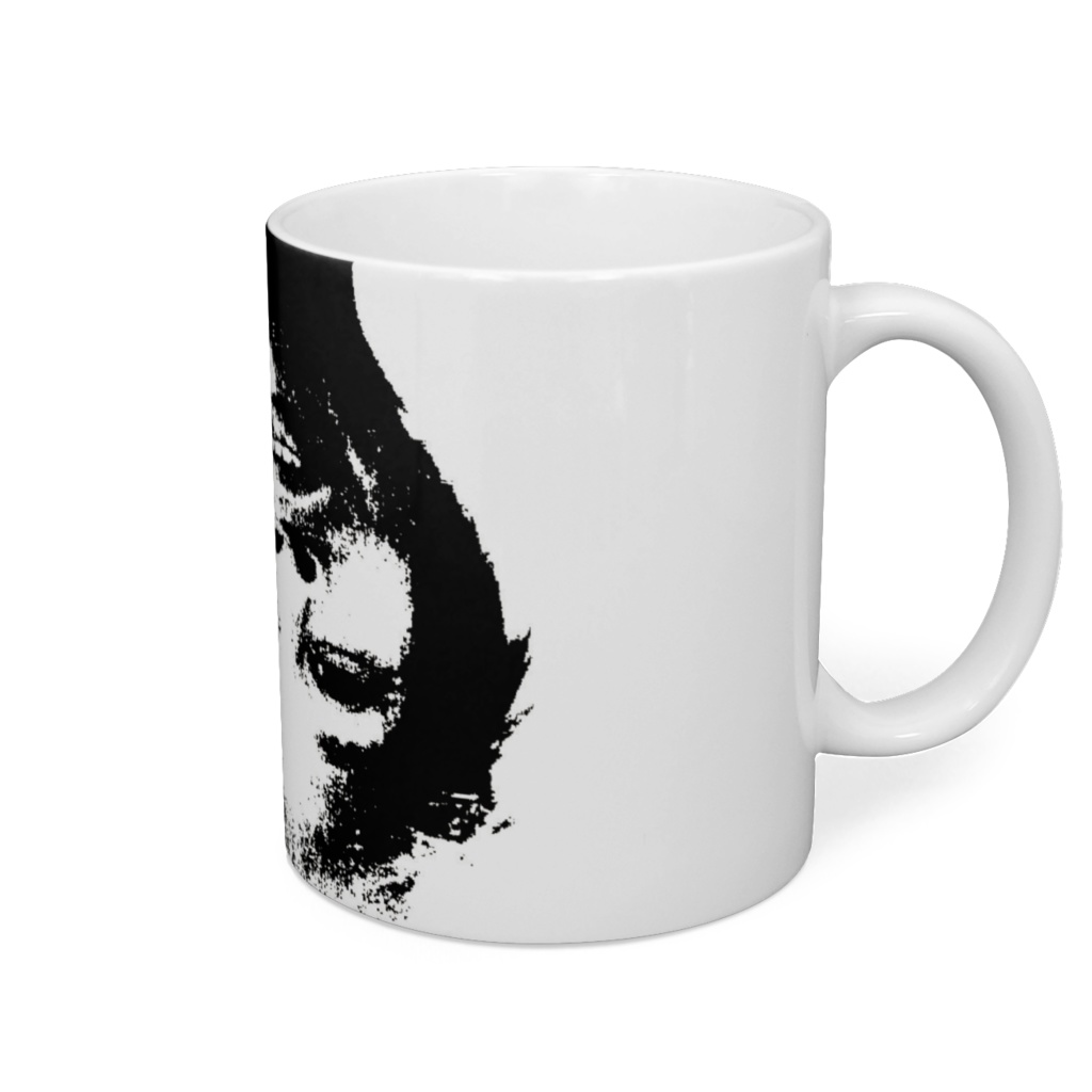 近藤夢マグカップ『奇妙な微笑み』