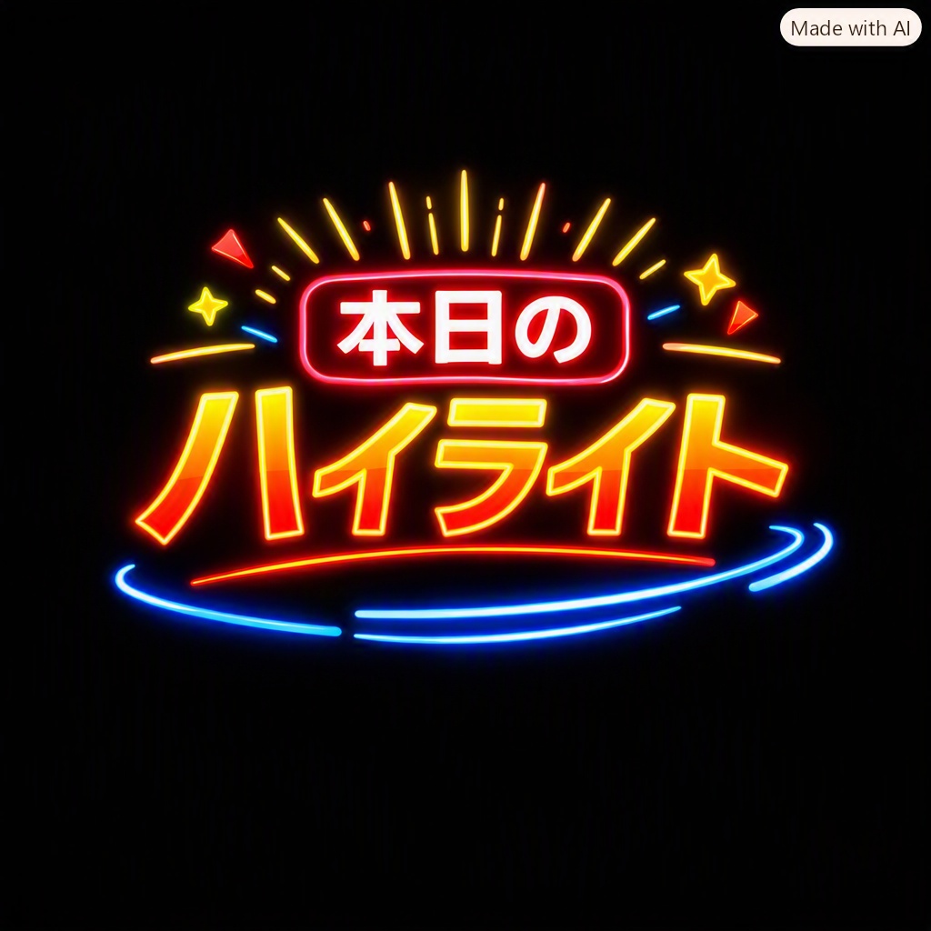 本日のハイライト(Youtube,Twitchの配信アーカイブからハイライト動画を作成)