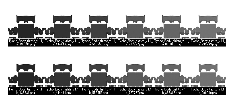 ティコ用タイツテクスチャ