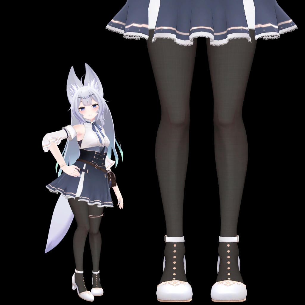 ウルフェリア用タイツテクスチャ