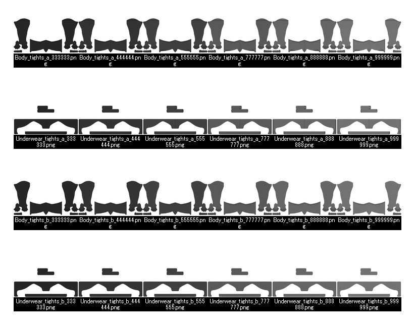 リーファ用タイツテクスチャ