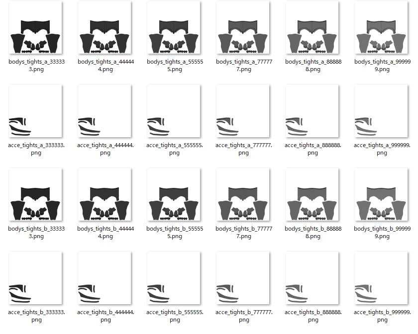 INABA用タイツテクスチャ