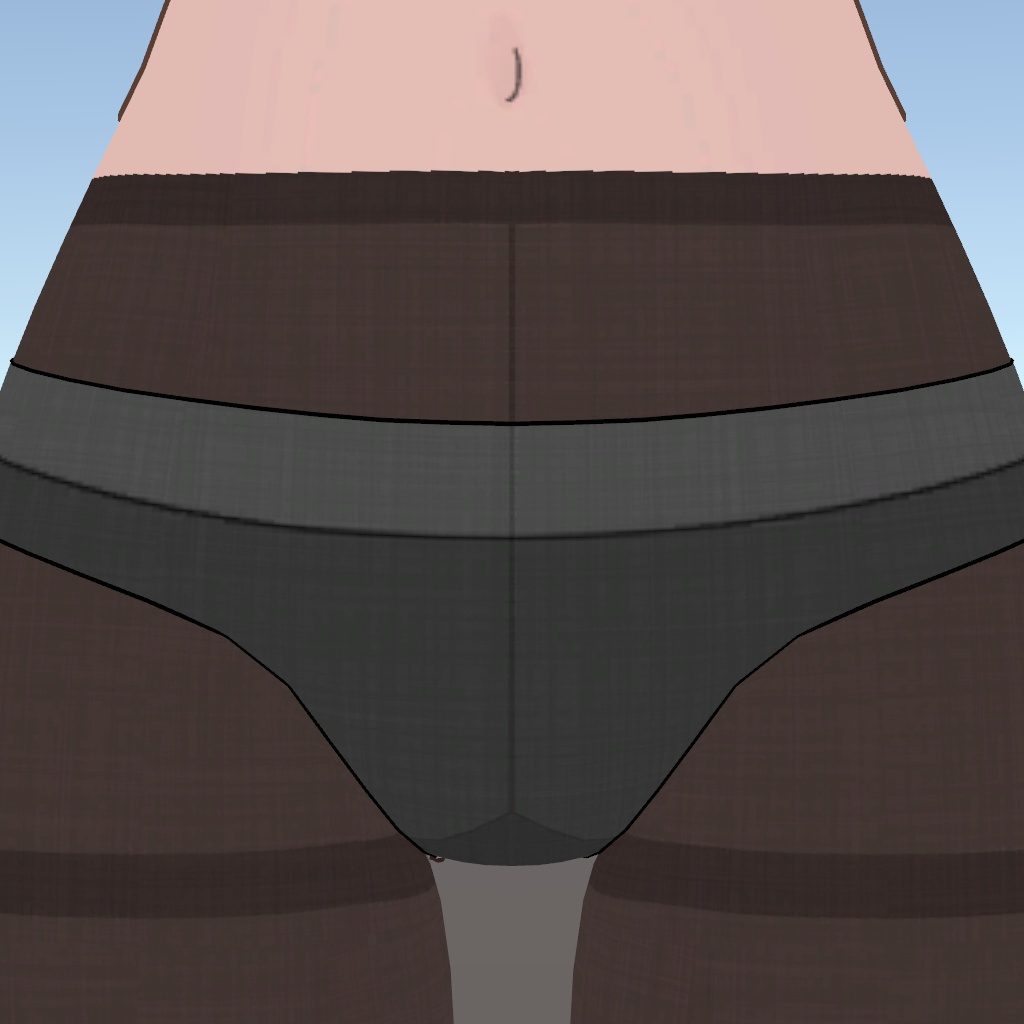 凪夜 瑠璃用タイツテクスチャ