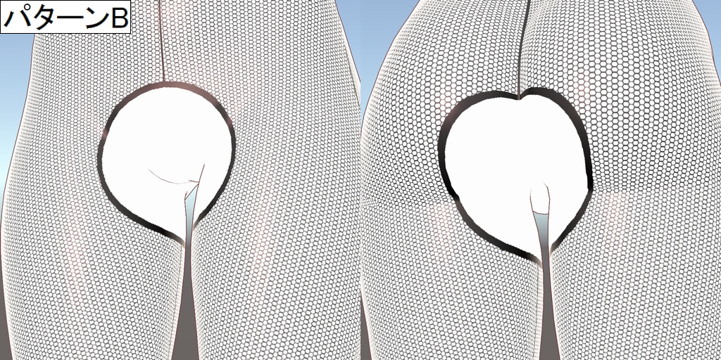 イメリス用全身網タイツテクスチャ