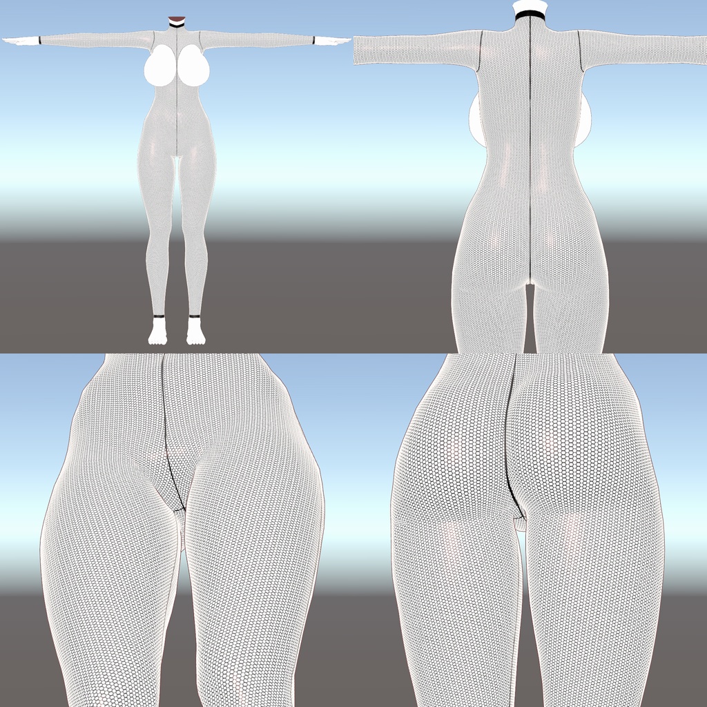 イメリス用全身網タイツテクスチャ