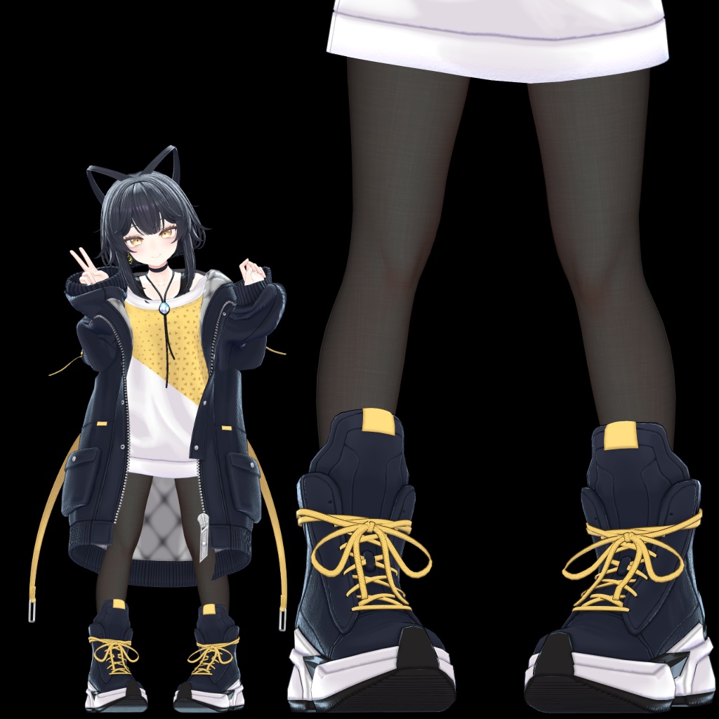 みなみ・ルチカ用タイツテクスチャ