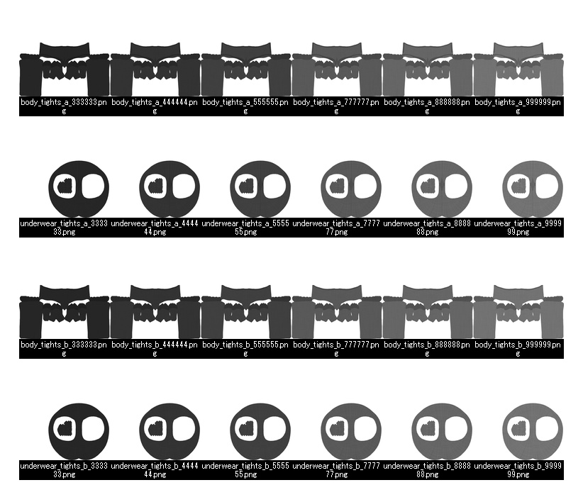 凪用タイツテクスチャ