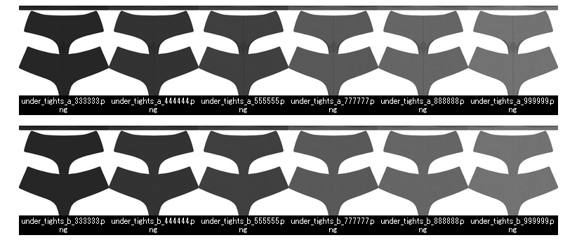 真央・りりか用タイツテクスチャ