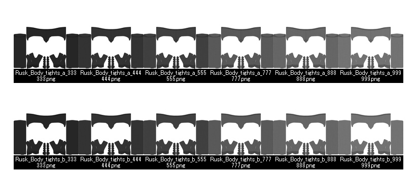 ラスク用タイツテクスチャ
