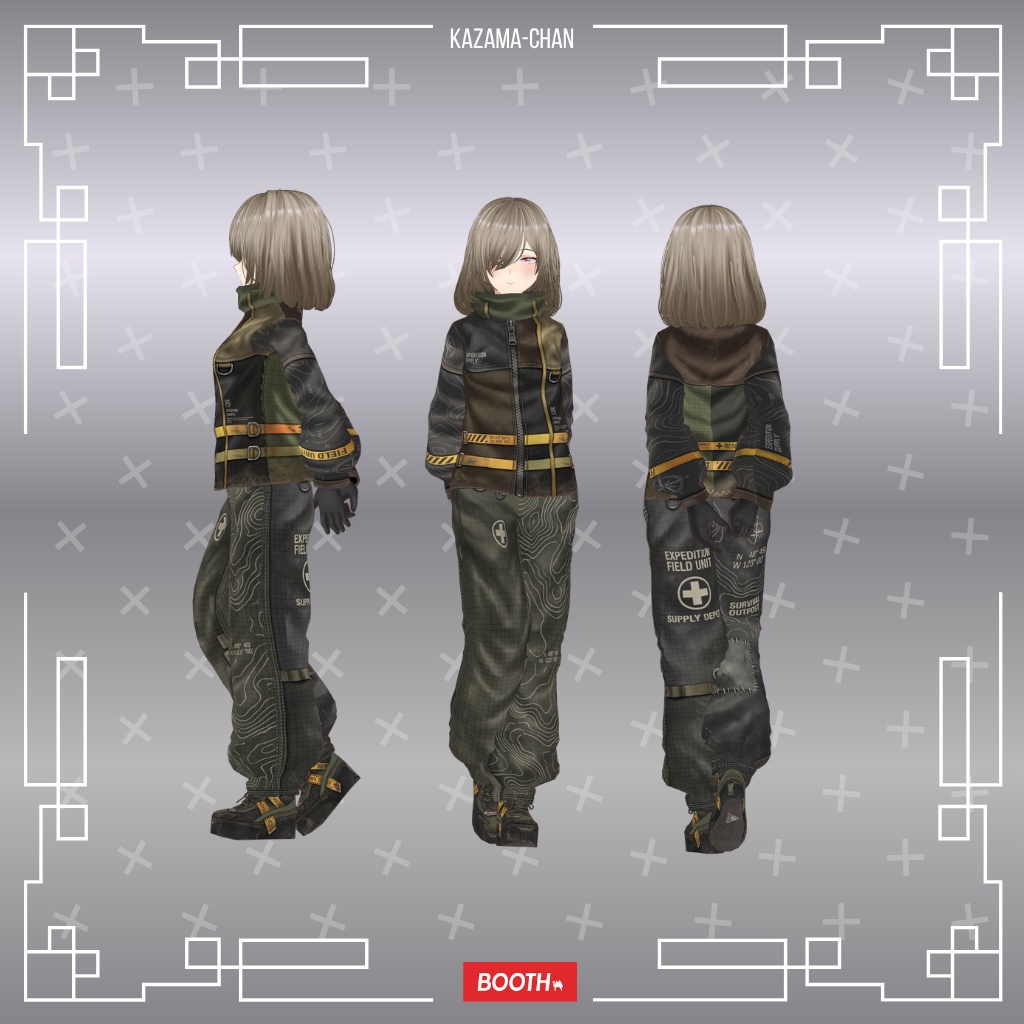 SURVIVAL OUTFIT SET | Expedition / Outdoor Clothing | VTuber