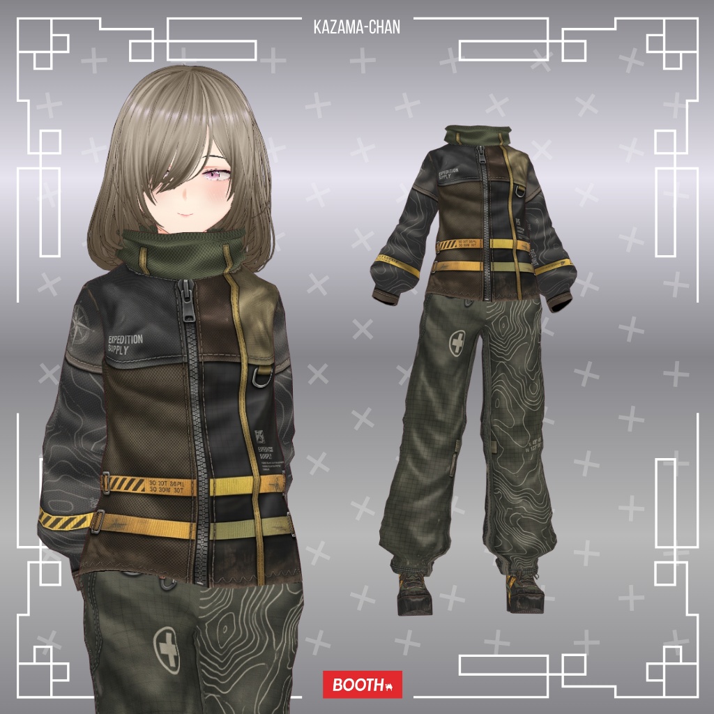 SURVIVAL OUTFIT SET | Expedition / Outdoor Clothing | VTuber