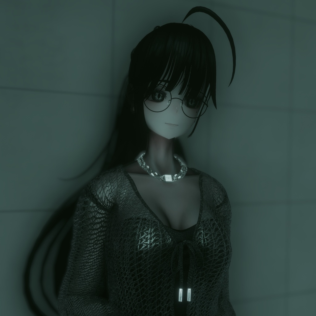 [poiyomi]すけ式汎用黒リムマテリアル