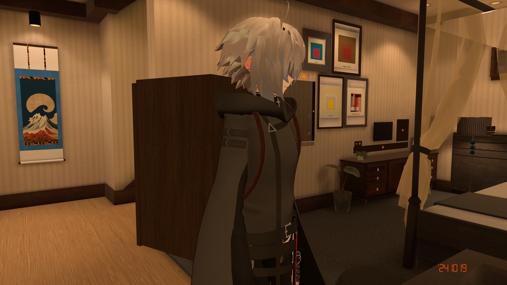 【無料】背負い箱【VRChat想定】