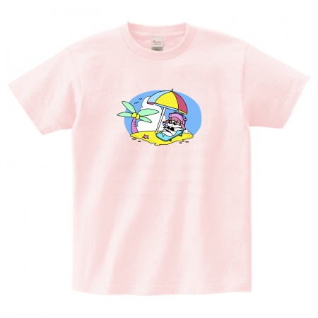 サマーカバTシャツ（ライトピンク）